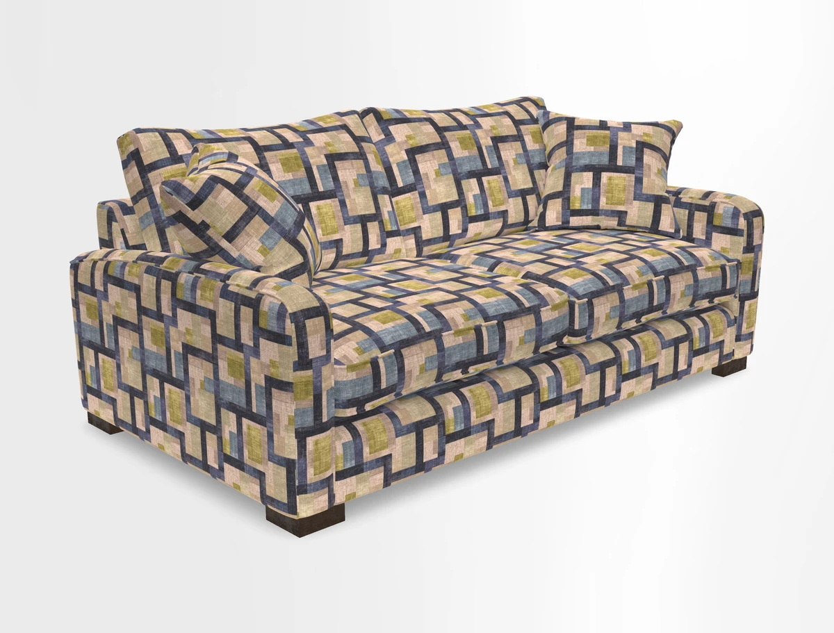 Brook Green 3 seater sofa in Warwick Boucle Andes