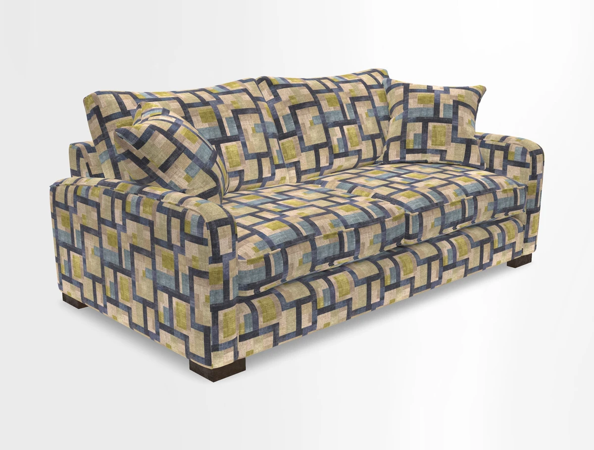 Brook Green 3 seater sofa in Warwick Boucle Andes
