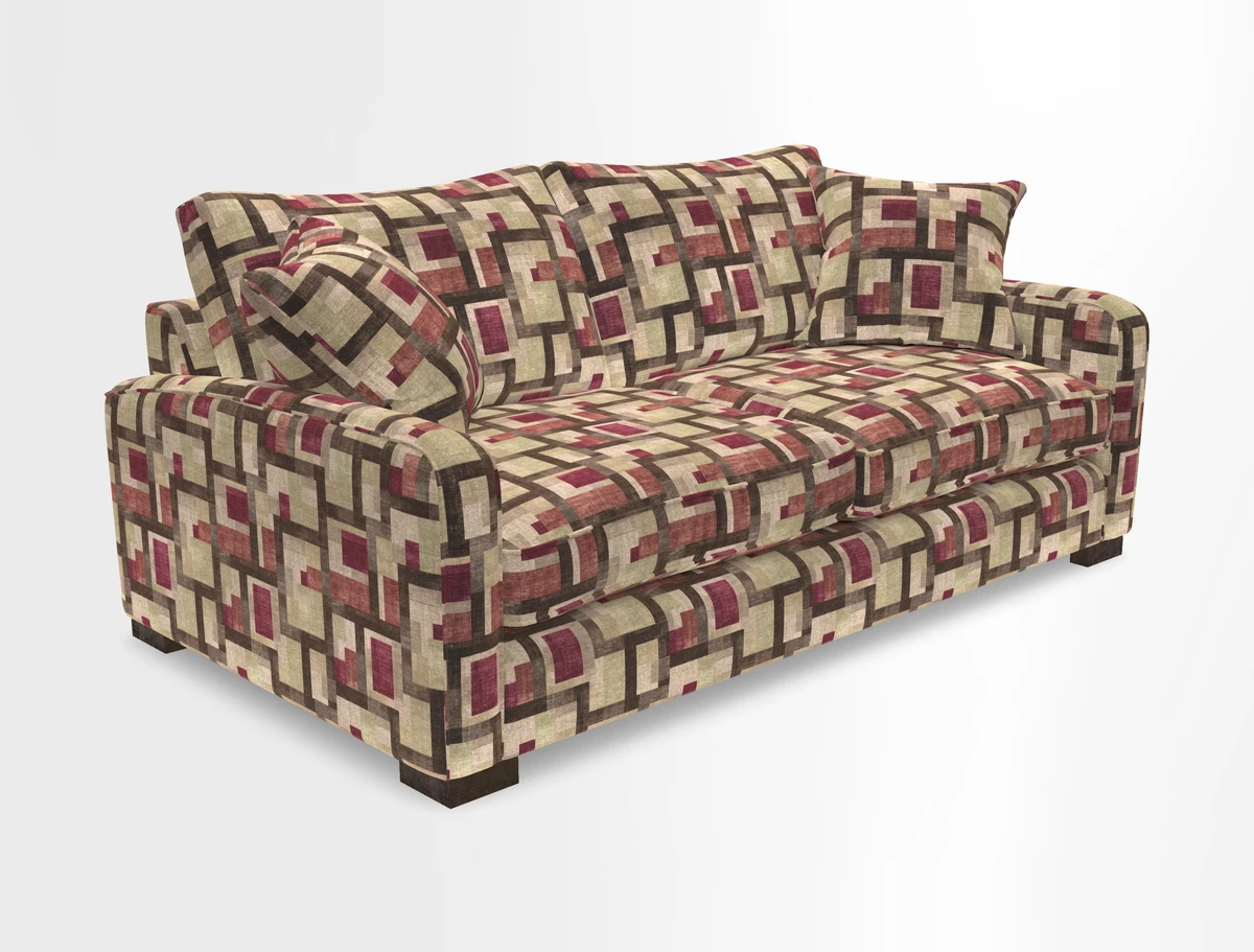 Brook Green 3 seater sofa in Warwick Boucle Andes