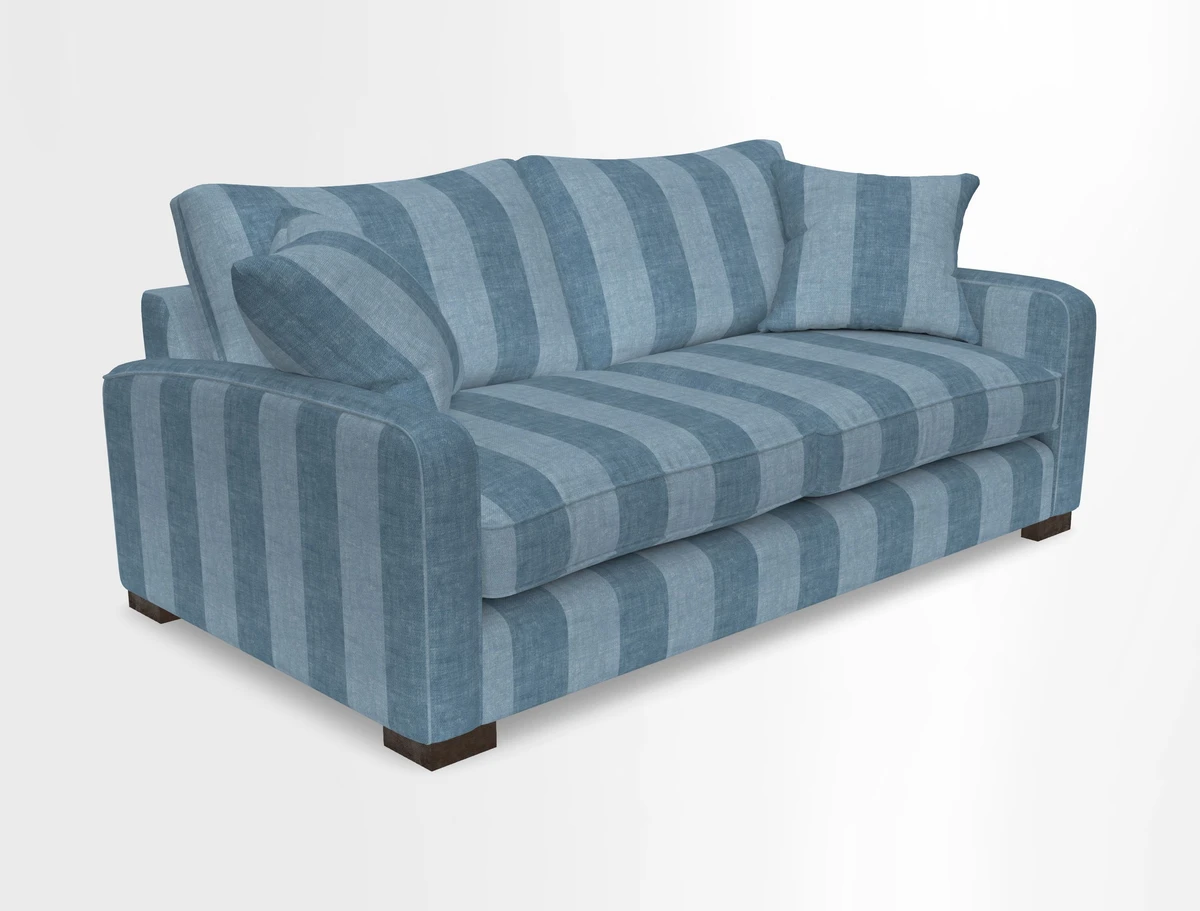 Brook Green 3 seater sofa in Warwick Boucle Andes
