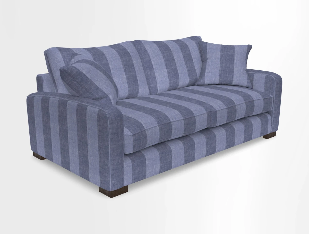 Brook Green 3 seater sofa in Warwick Boucle Andes