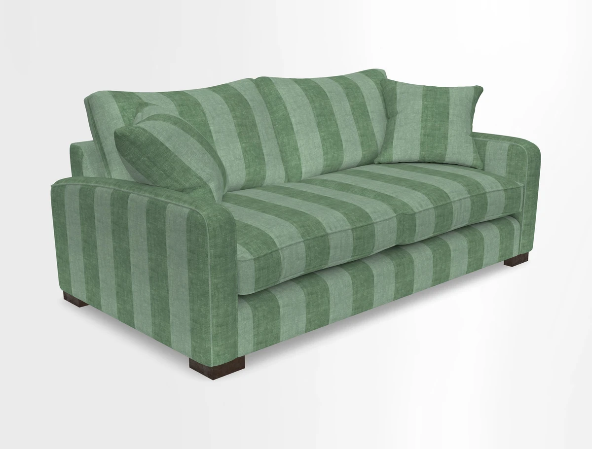 Brook Green 3 seater sofa in Warwick Boucle Andes