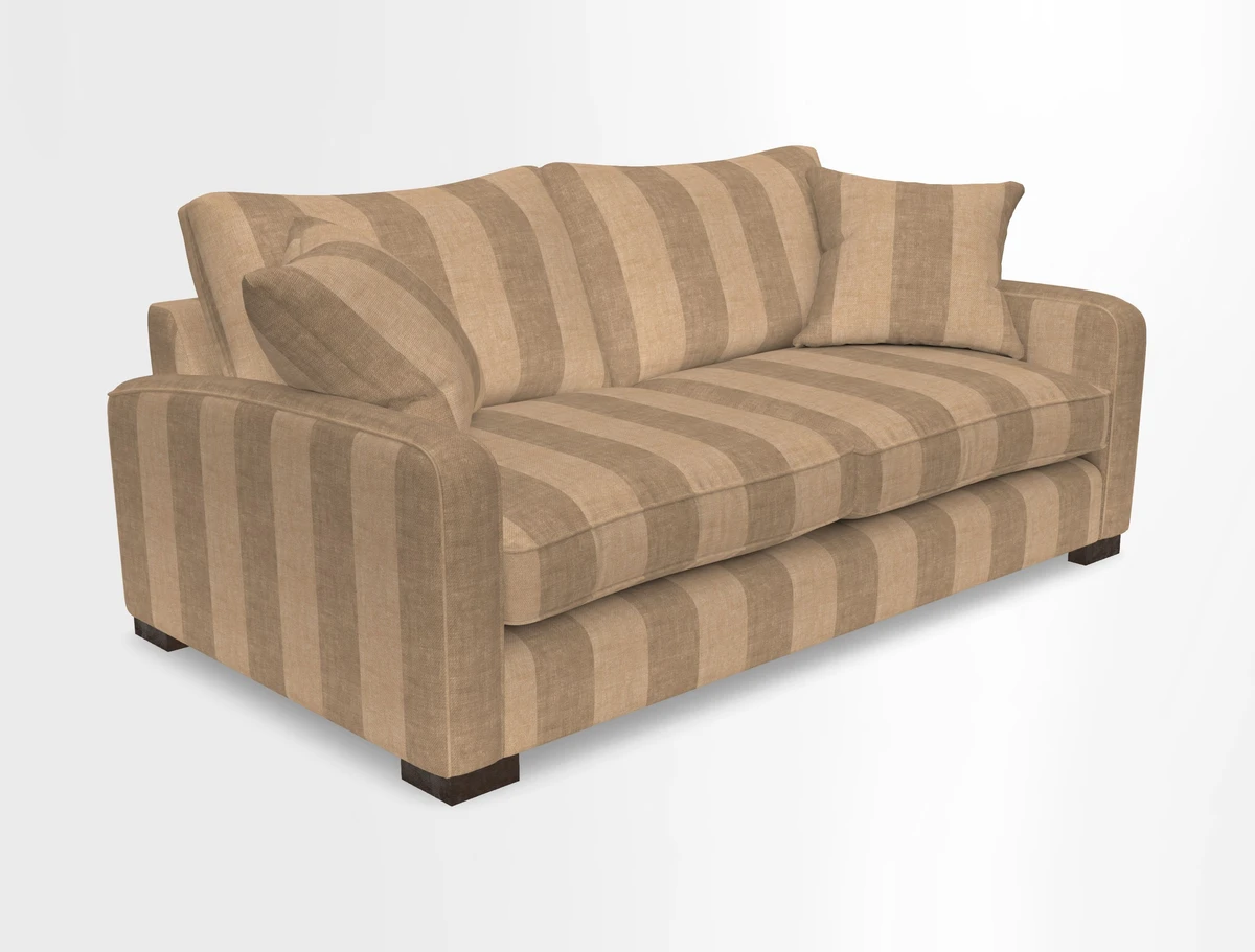 Brook Green 3 seater sofa in Warwick Boucle Andes