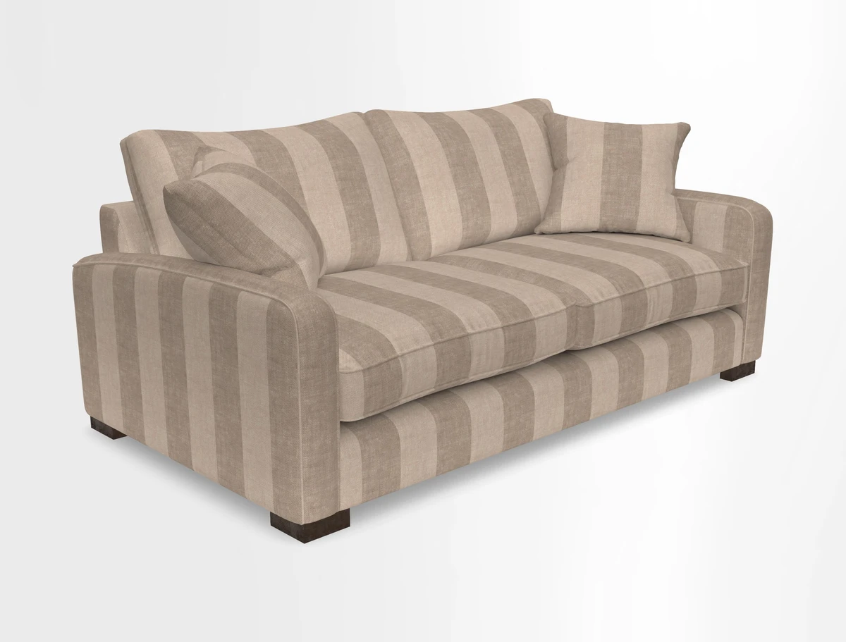 Brook Green 3 seater sofa in Warwick Boucle Andes