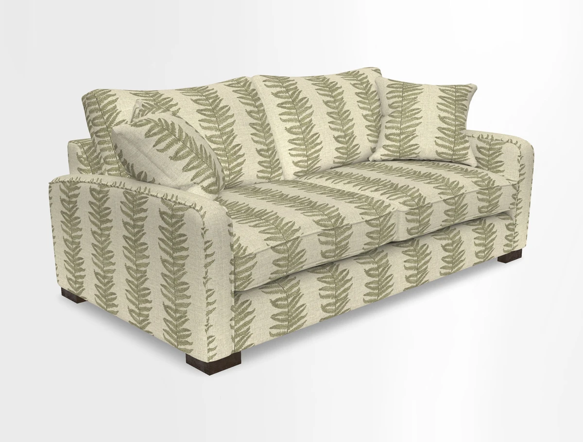Brook Green 3 seater sofa in Warwick Boucle Andes