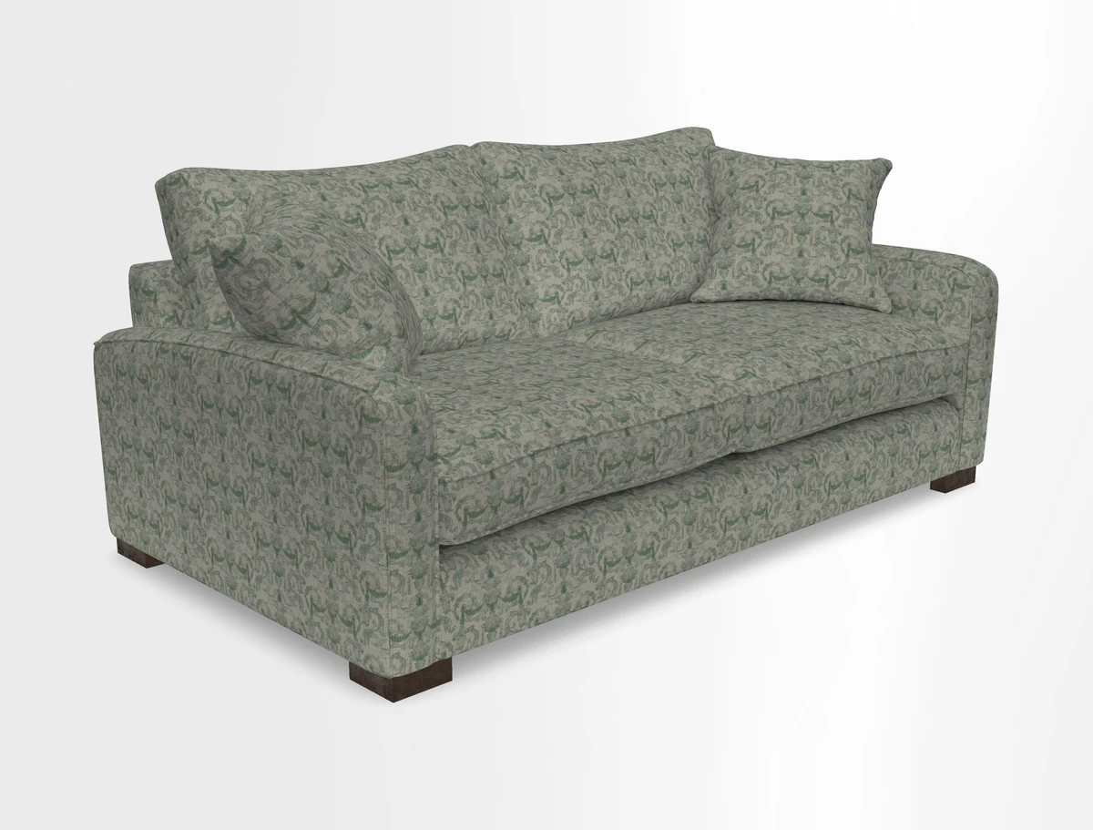 Brook Green 3 seater sofa in Warwick Boucle Andes