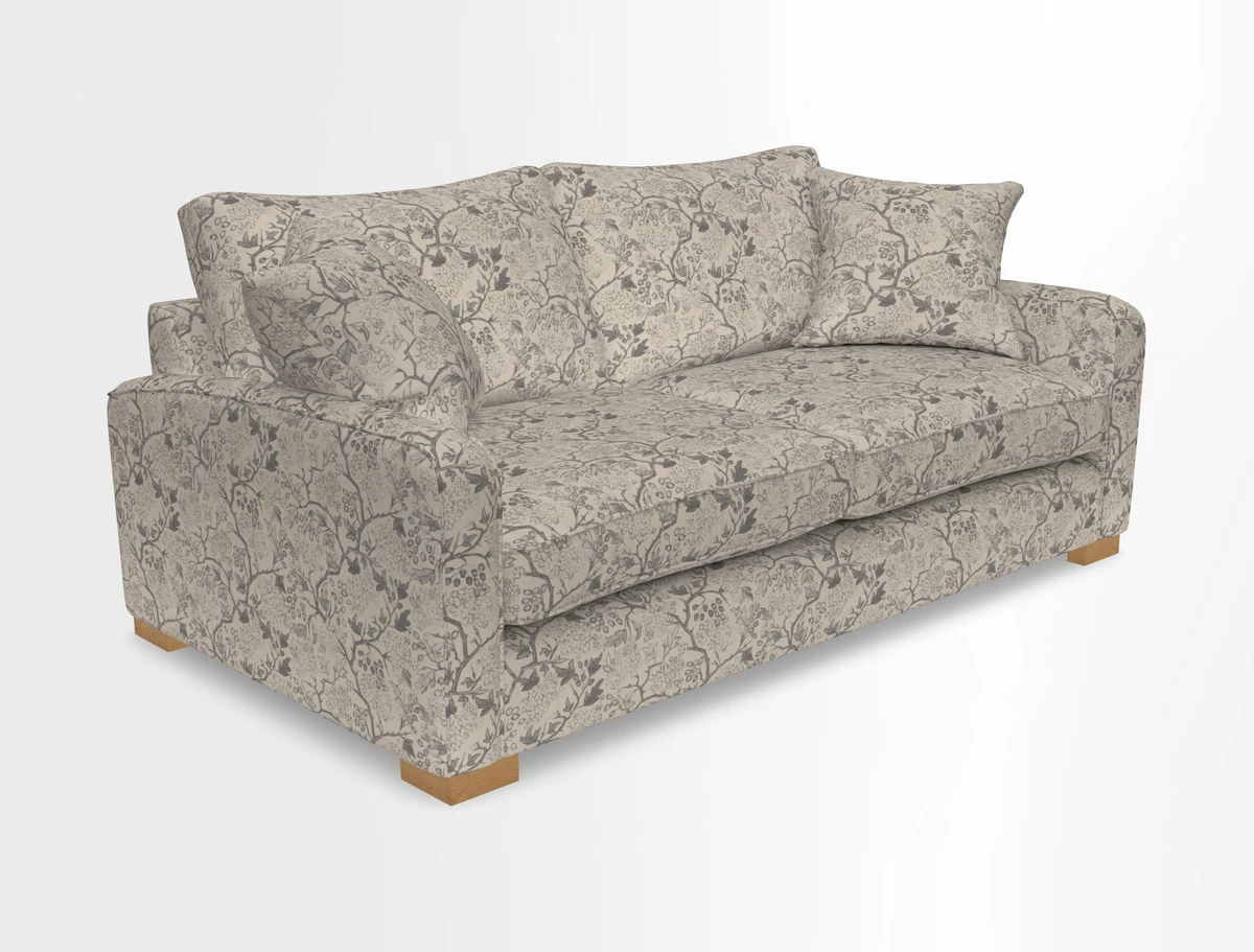 Brook Green 3 seater sofa in Warwick Boucle Andes