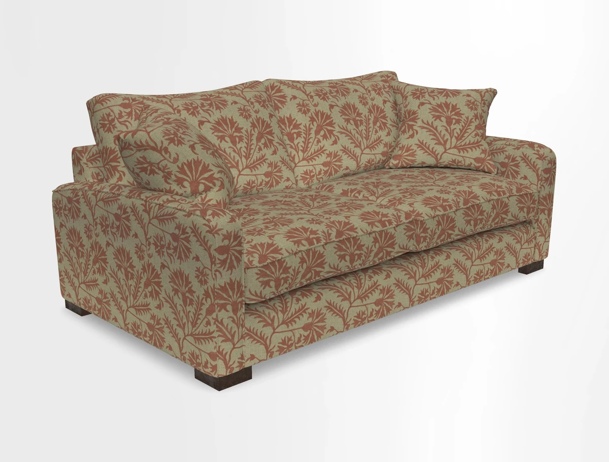 Brook Green 3 seater sofa in Warwick Boucle Andes