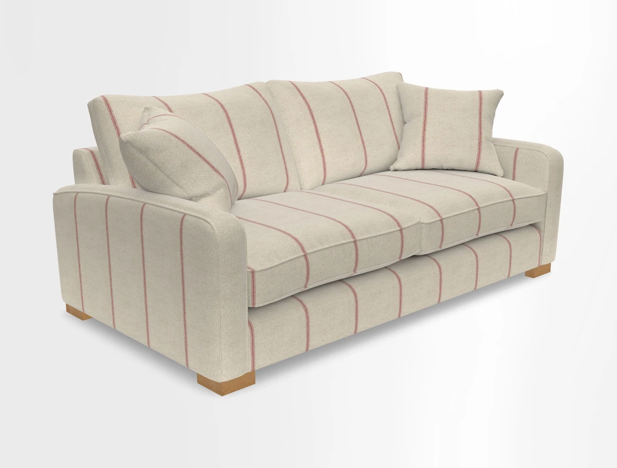 Brook Green 3 seater sofa in Warwick Boucle Andes