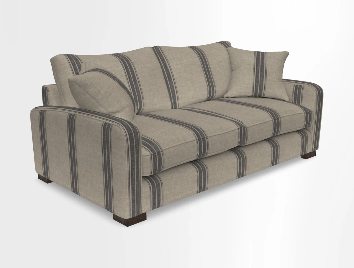 Brook Green 3 seater sofa in Warwick Boucle Andes