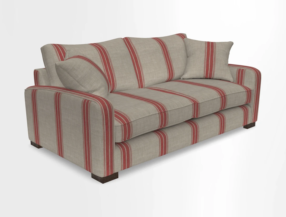 Brook Green 3 seater sofa in Warwick Boucle Andes