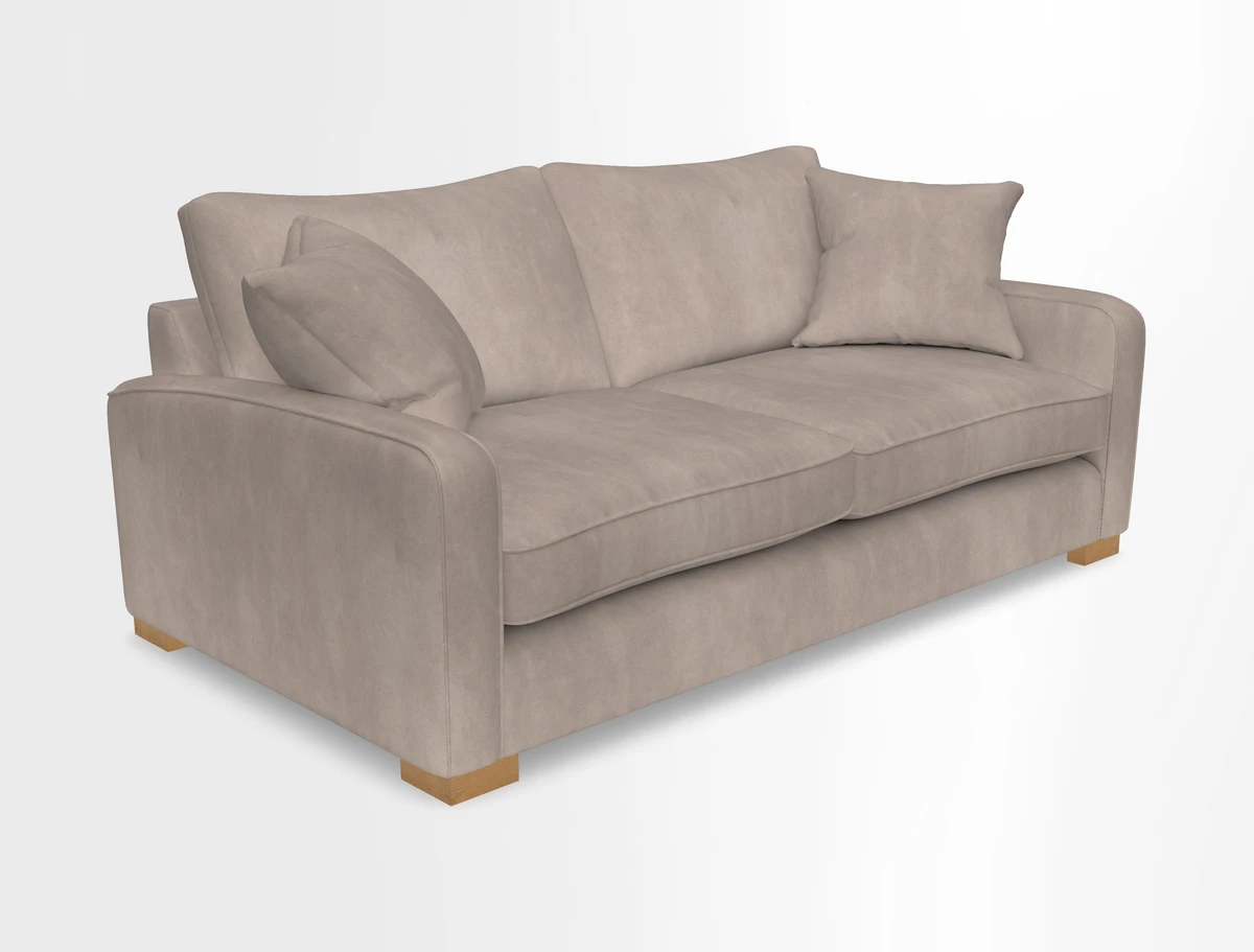 Brook Green 3 seater sofa in Warwick Boucle Andes