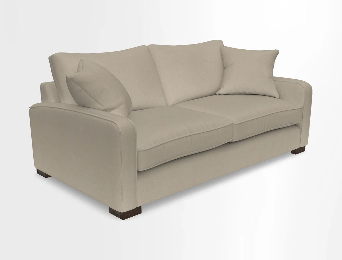 Brook Green 3 seater sofa in Warwick Boucle Andes