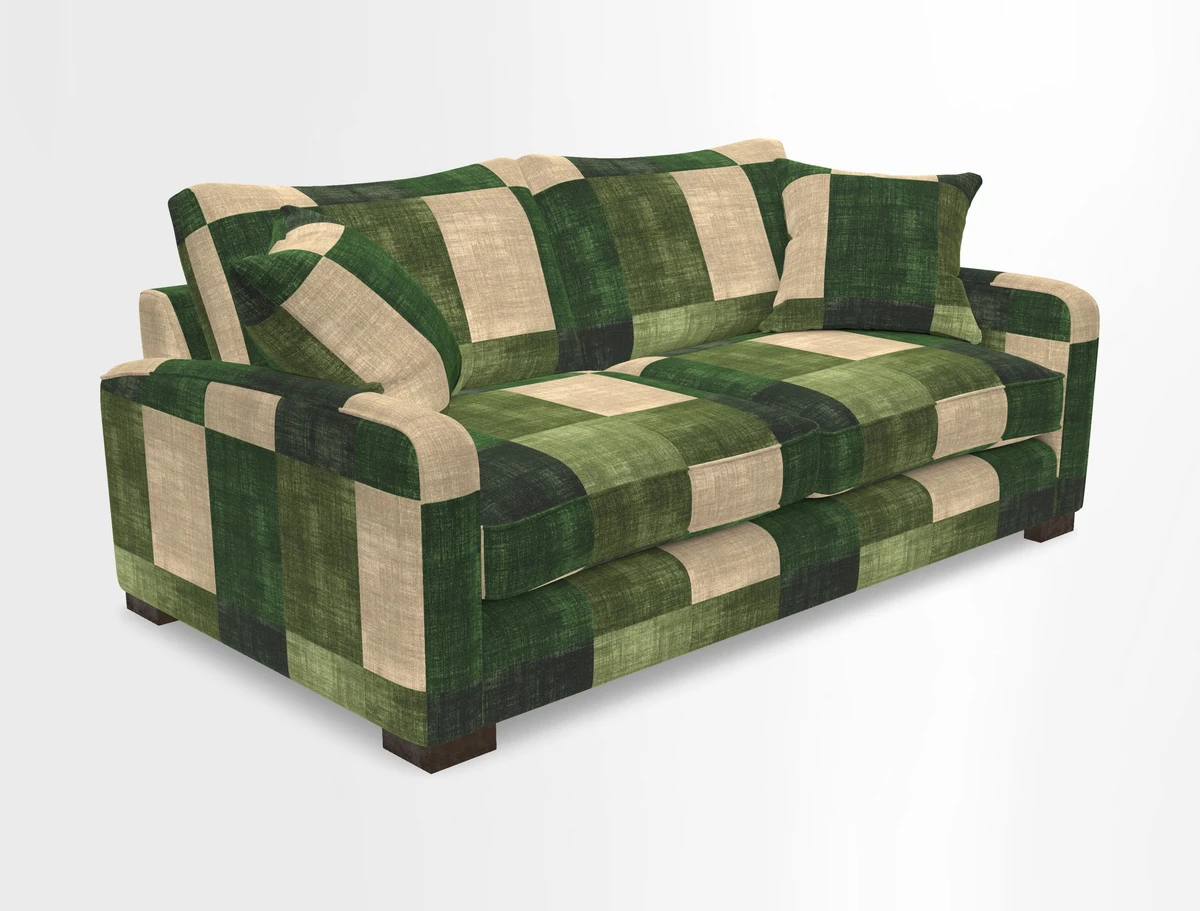 Brook Green 3 seater sofa in Warwick Boucle Andes