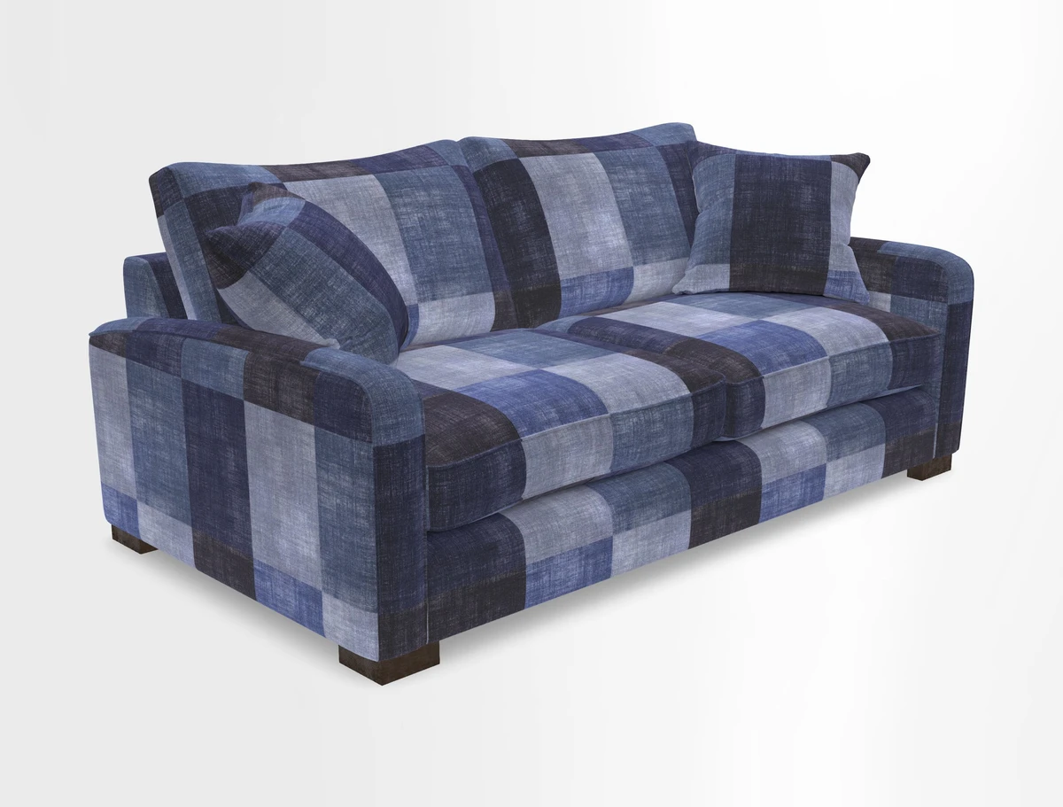 Brook Green 3 seater sofa in Warwick Boucle Andes