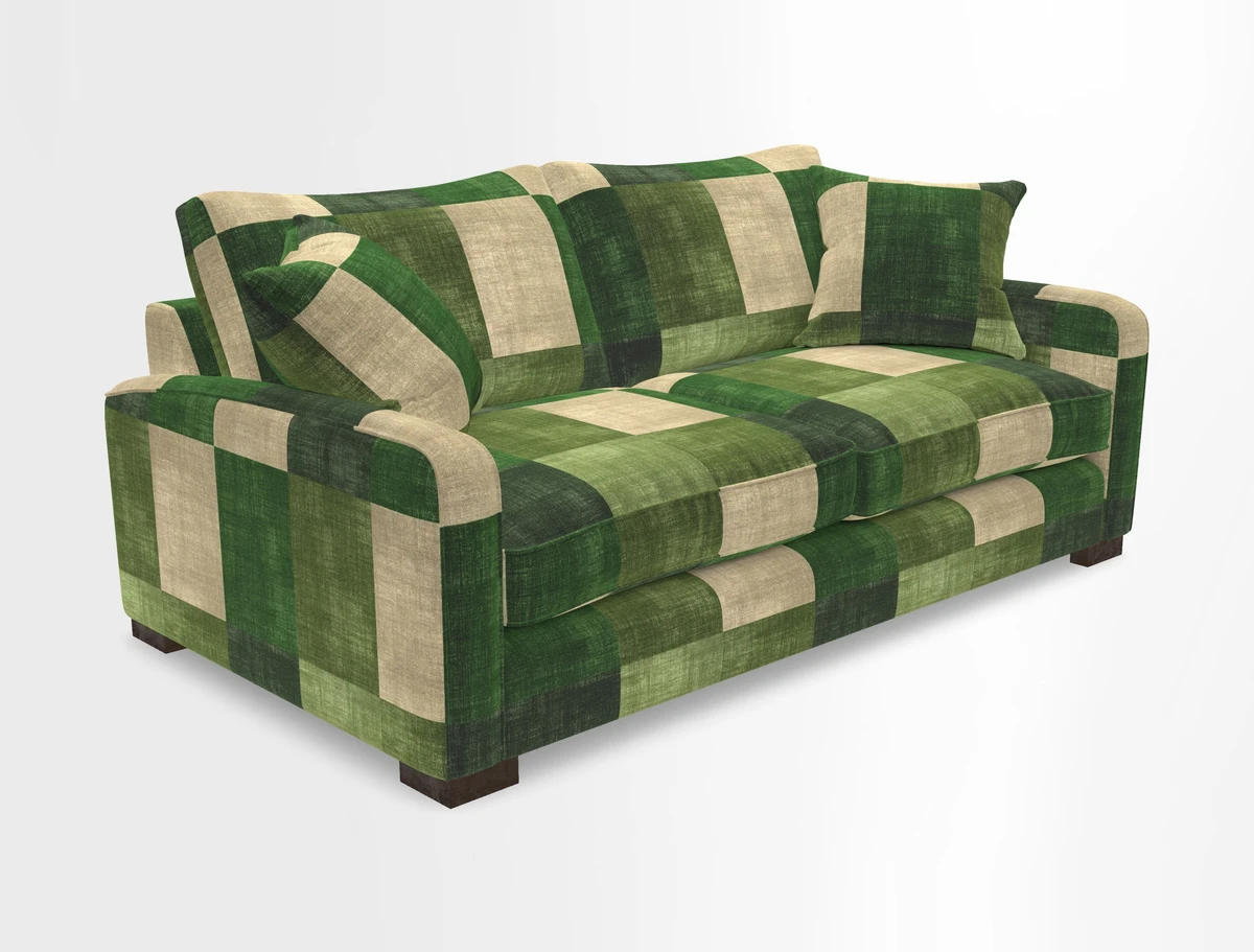 Brook Green 3 seater sofa in Warwick Boucle Andes