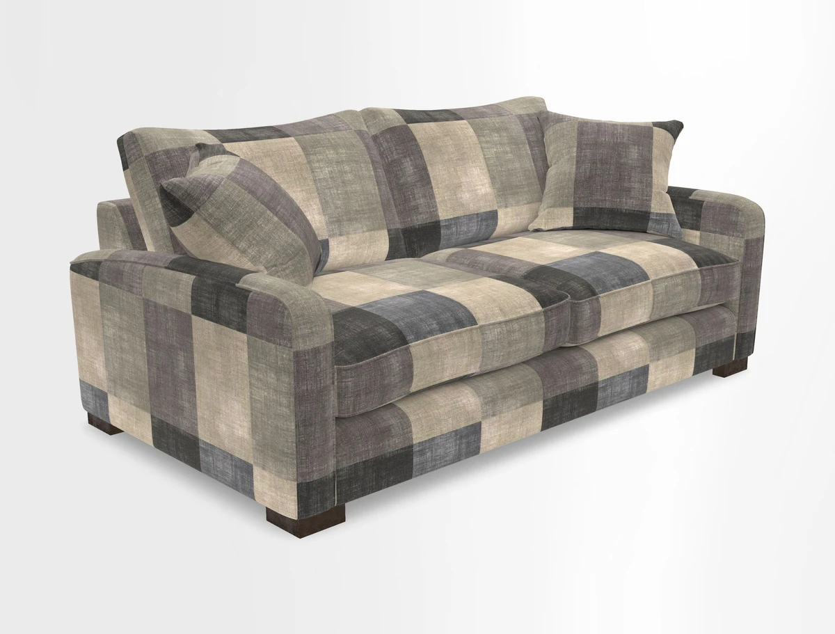 Brook Green 3 seater sofa in Warwick Boucle Andes