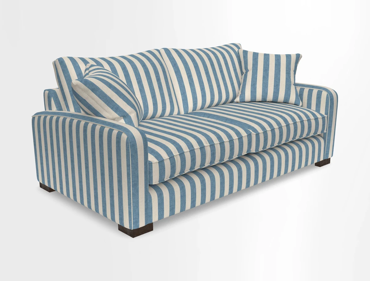 Brook Green 3 seater sofa in Warwick Boucle Andes