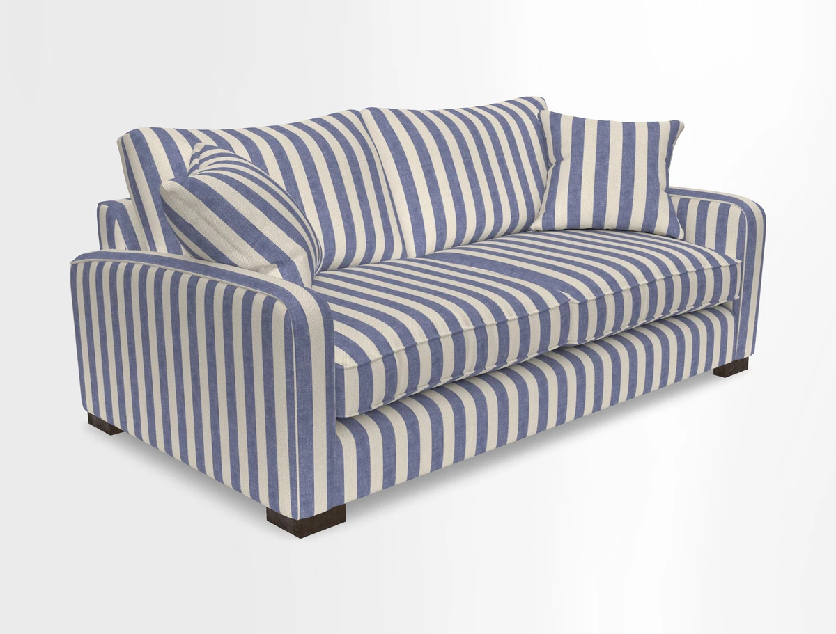 Brook Green 3 seater sofa in Warwick Boucle Andes