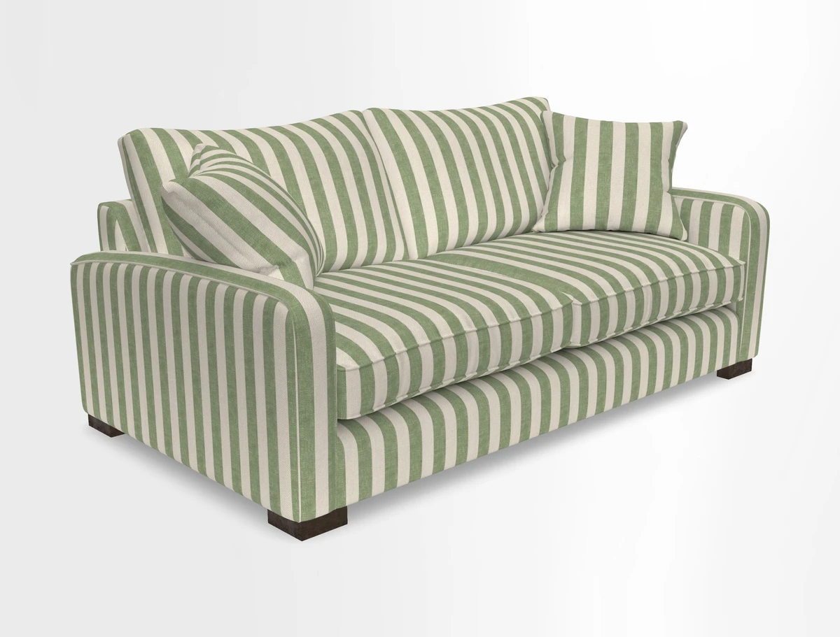 Brook Green 3 seater sofa in Warwick Boucle Andes