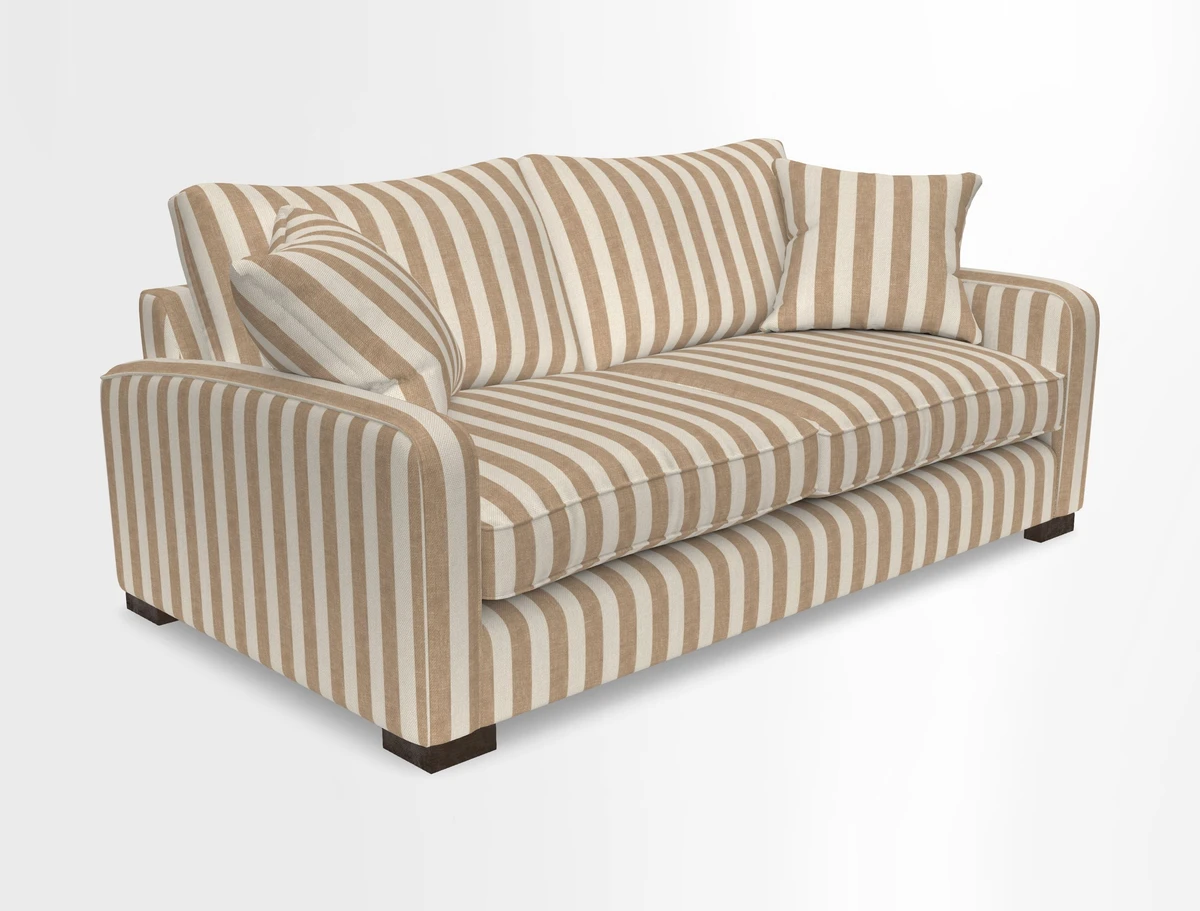 Brook Green 3 seater sofa in Warwick Boucle Andes