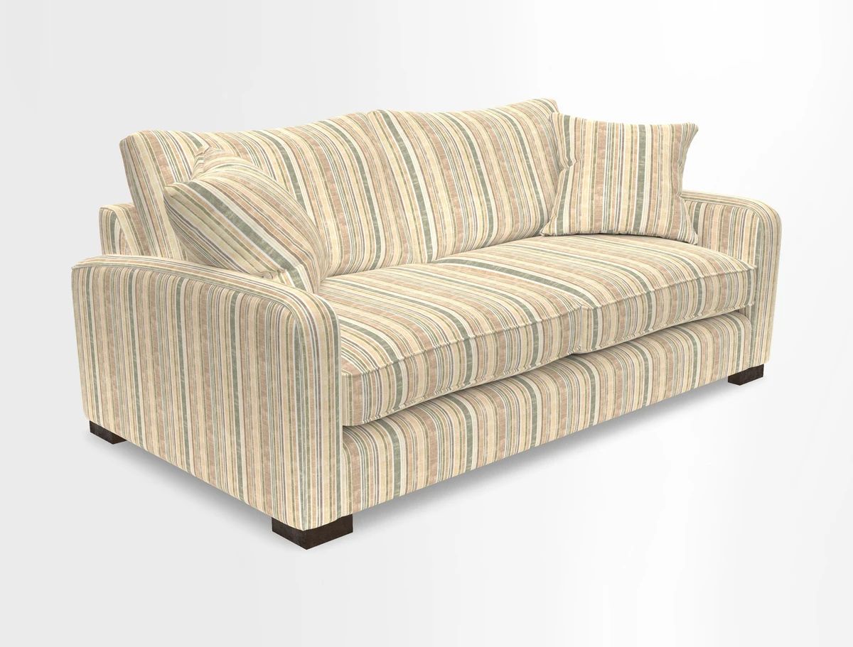Brook Green 3 seater sofa in Warwick Boucle Andes