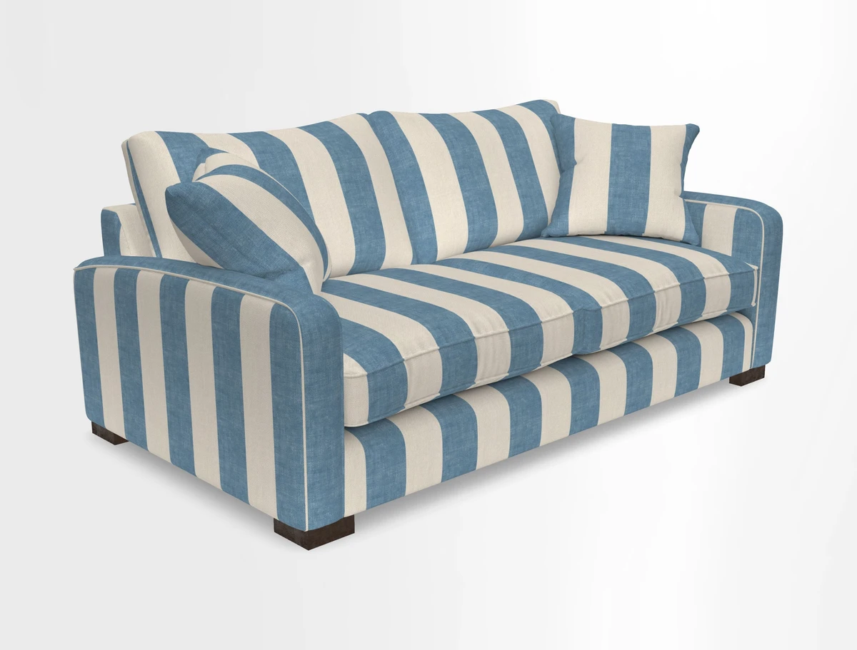 Brook Green 3 seater sofa in Warwick Boucle Andes