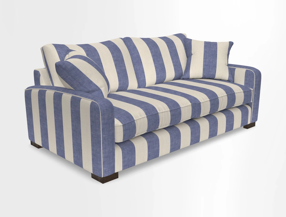 Brook Green 3 seater sofa in Warwick Boucle Andes