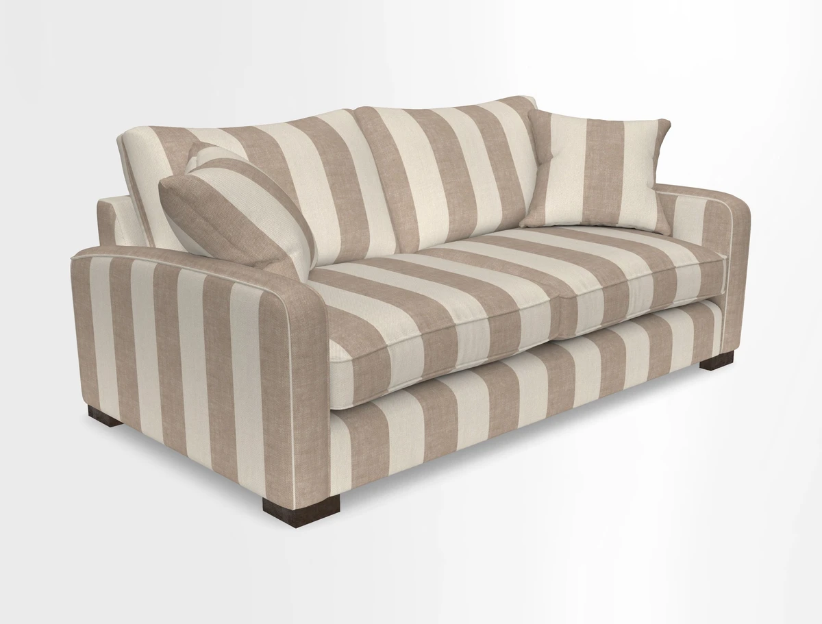 Brook Green 3 seater sofa in Warwick Boucle Andes