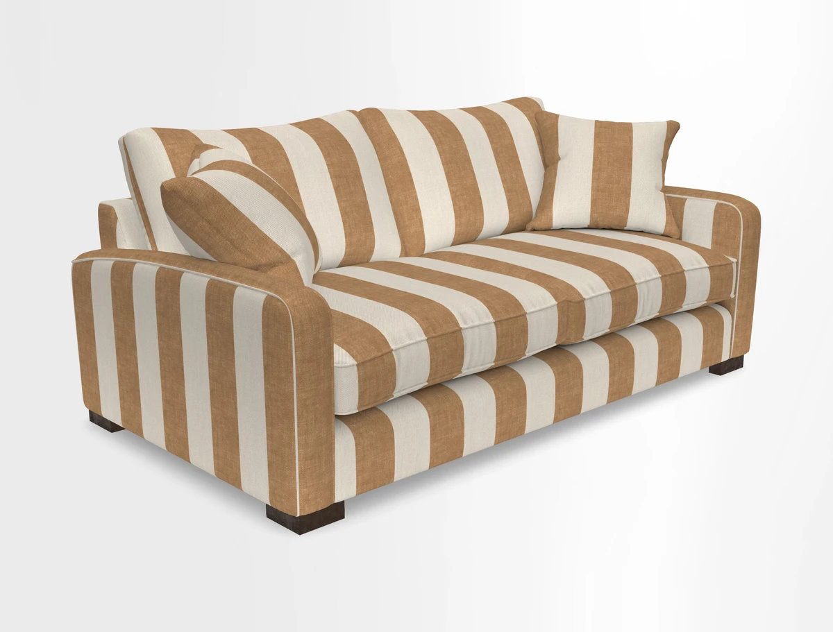Brook Green 3 seater sofa in Warwick Boucle Andes