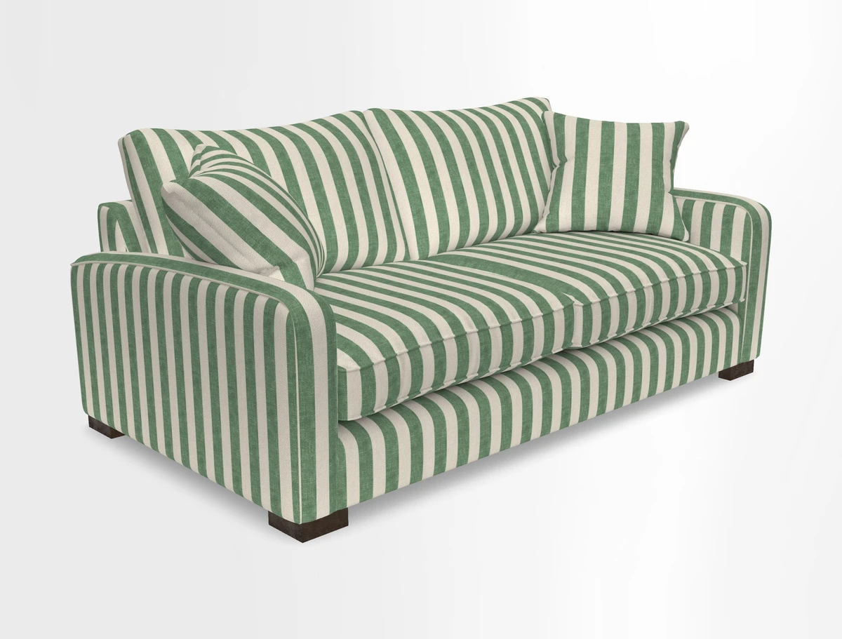 Brook Green 3 seater sofa in Warwick Boucle Andes