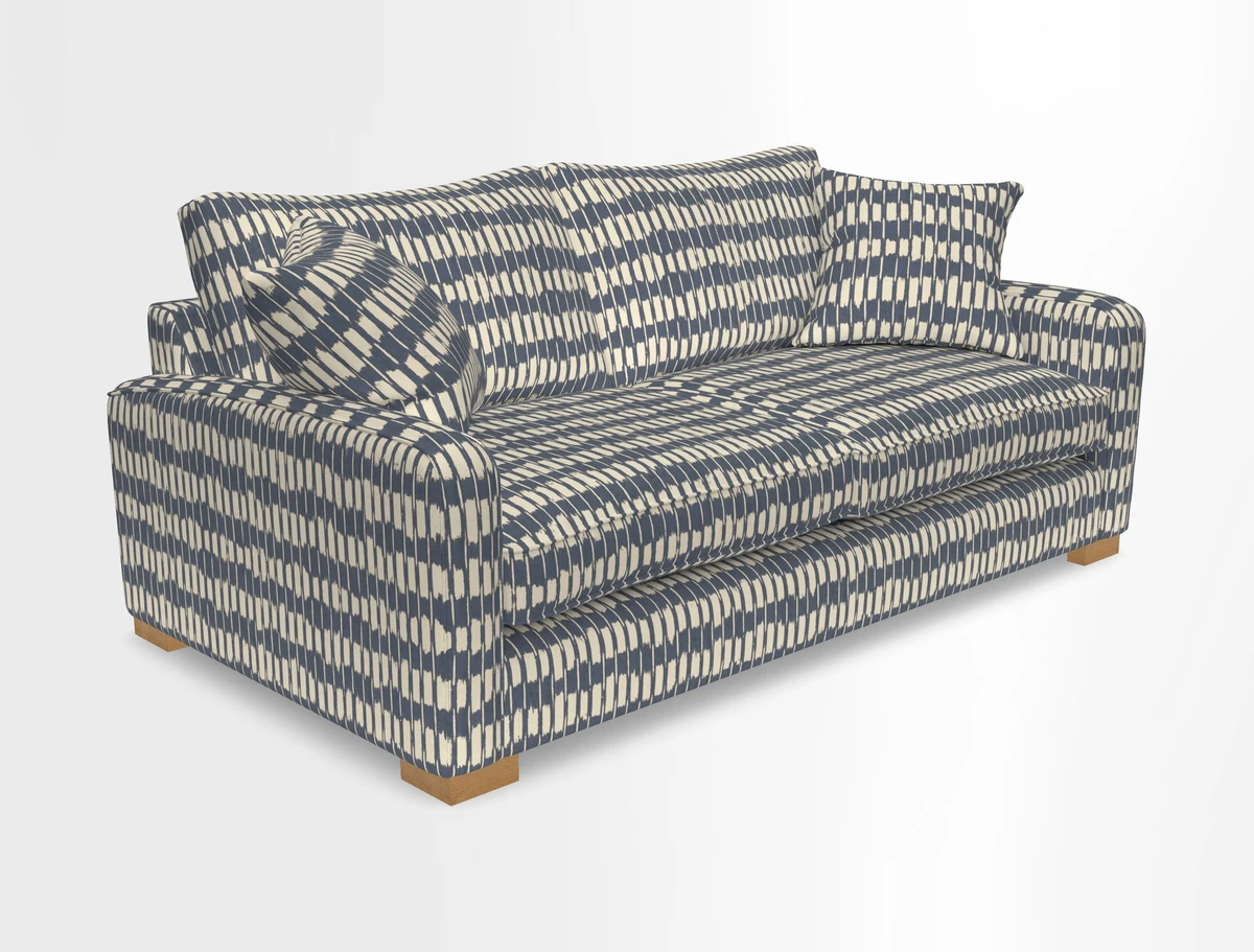 Brook Green 3 seater sofa in Warwick Boucle Andes