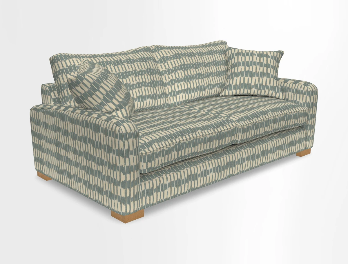 Brook Green 3 seater sofa in Warwick Boucle Andes