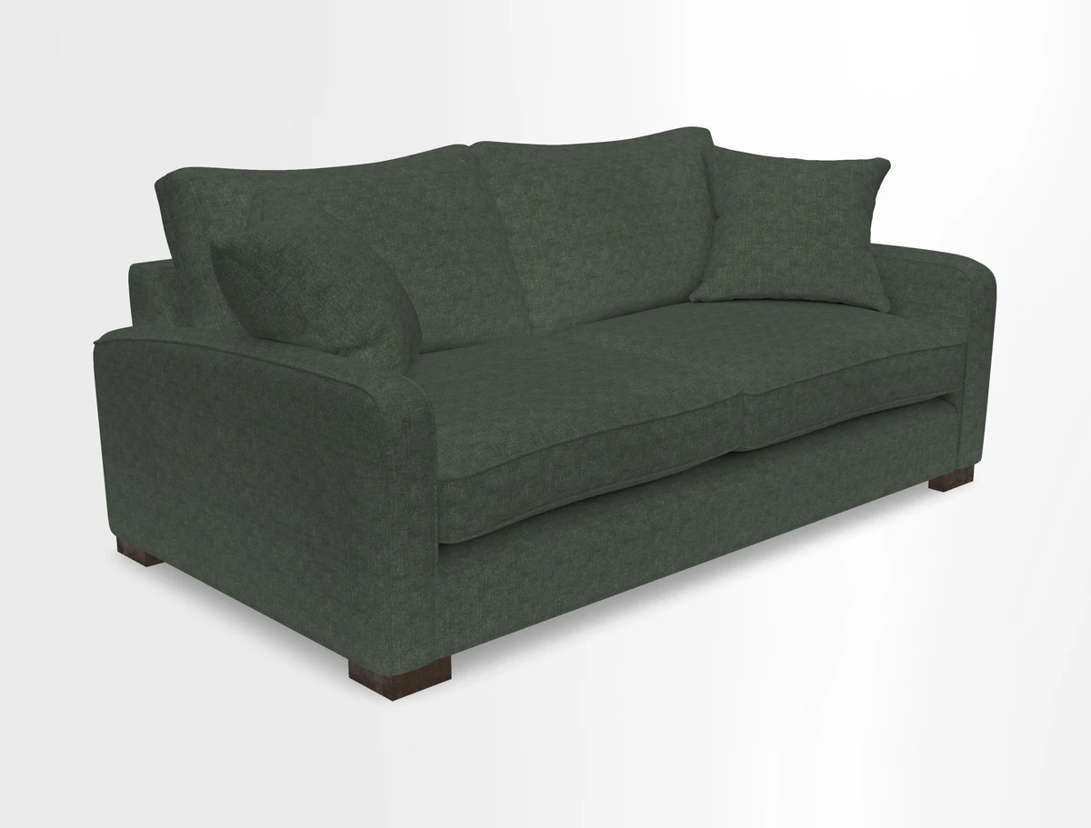 Brook Green 3 seater sofa in Warwick Boucle Andes