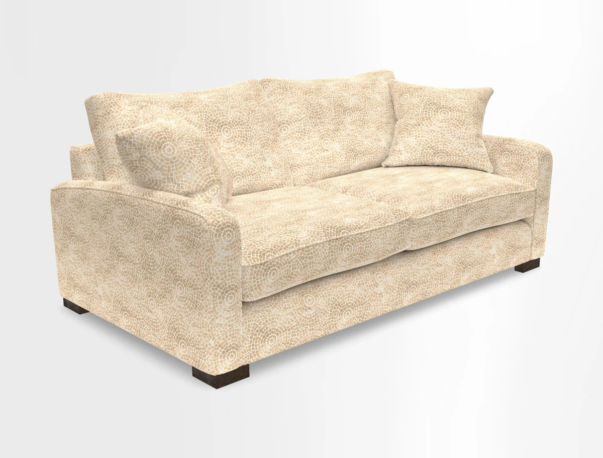 Brook Green 3 seater sofa in Warwick Boucle Andes