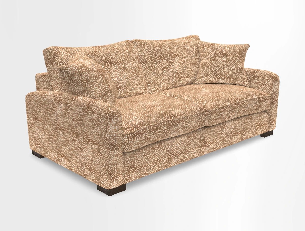 Brook Green 3 seater sofa in Warwick Boucle Andes