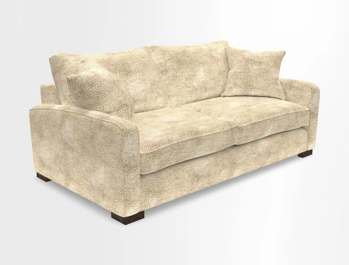 Brook Green 3 seater sofa in Warwick Boucle Andes