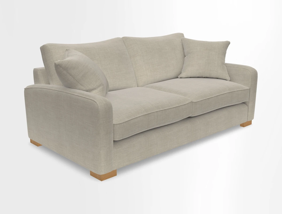 Brook Green 3 seater sofa in Warwick Boucle Andes