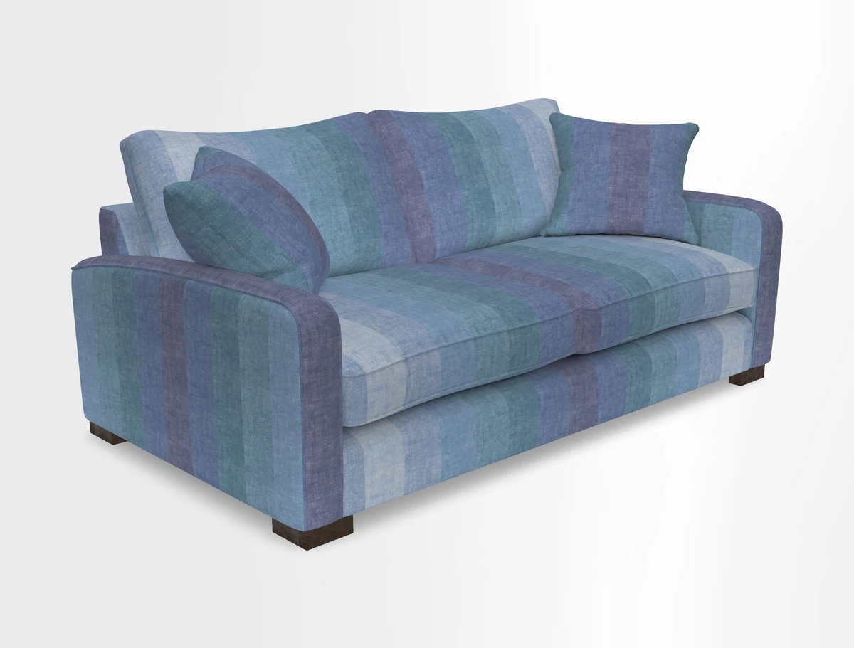 Brook Green 3 seater sofa in Warwick Boucle Andes