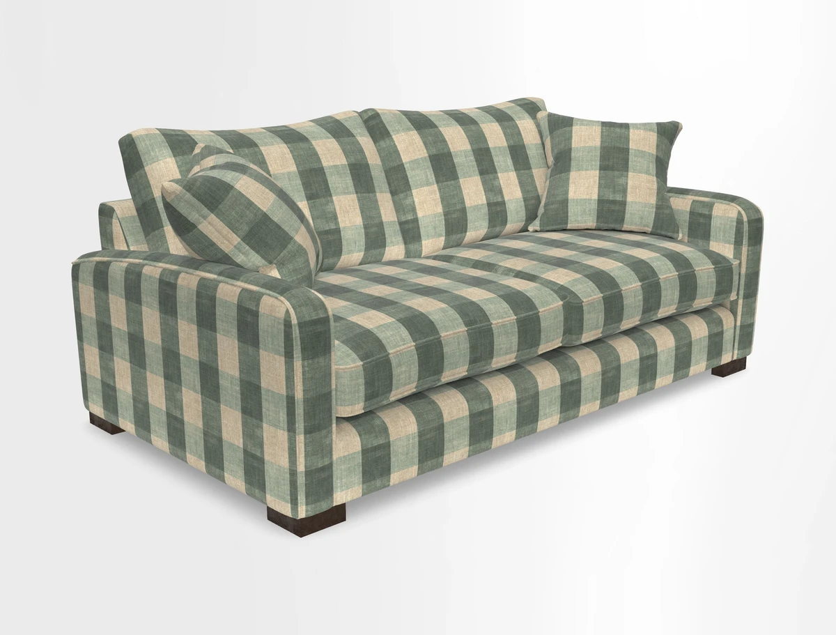 Brook Green 3 seater sofa in Warwick Boucle Andes