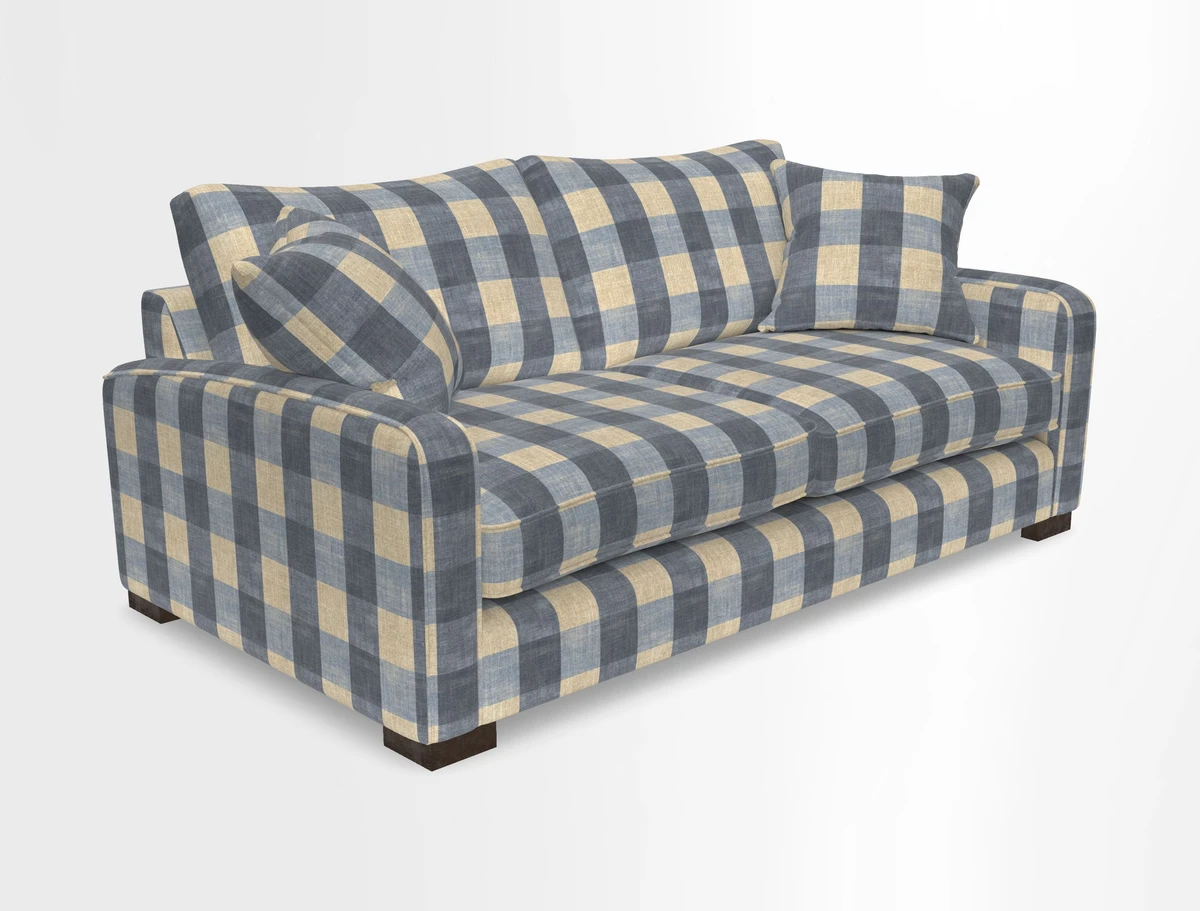 Brook Green 3 seater sofa in Warwick Boucle Andes