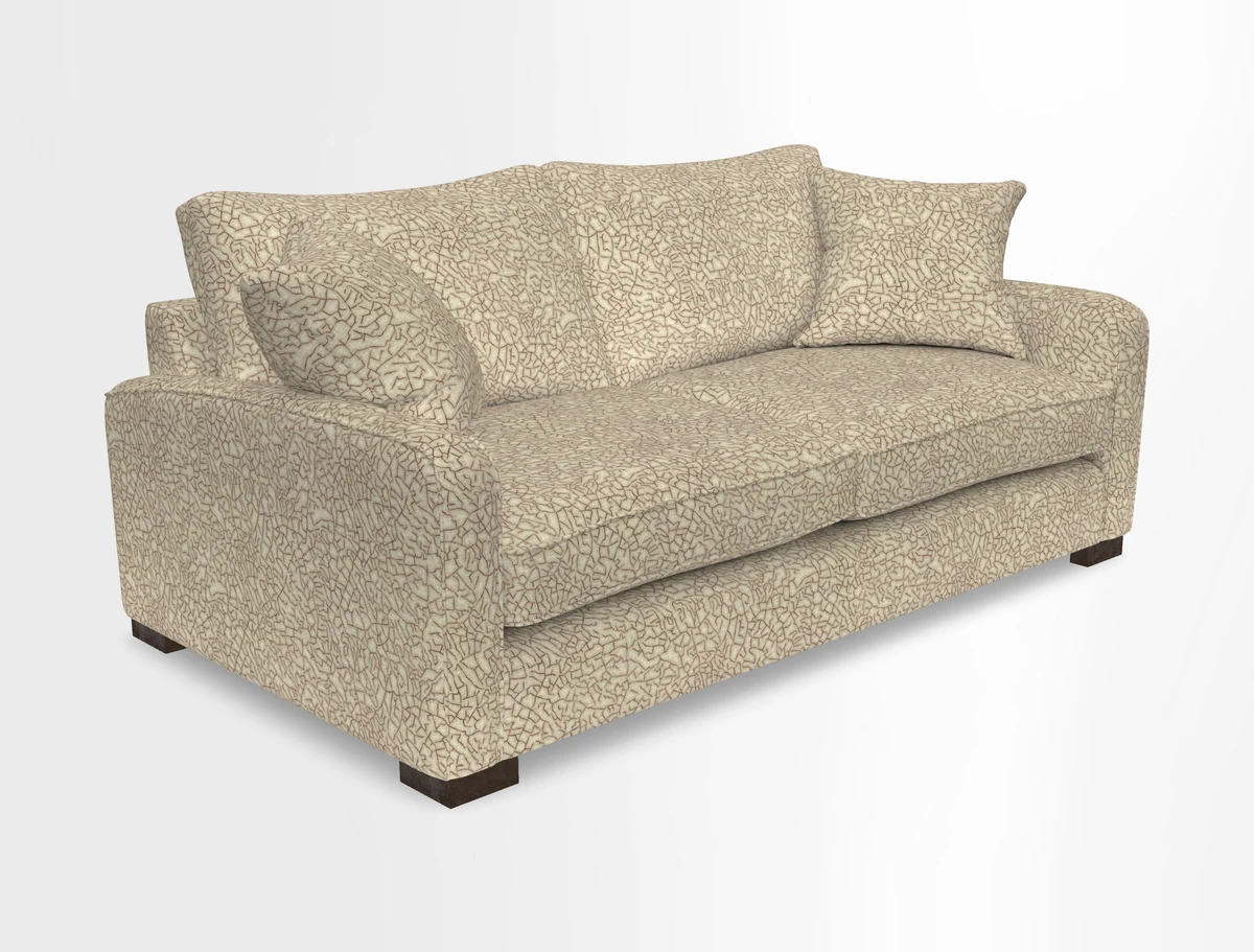 Brook Green 3 seater sofa in Warwick Boucle Andes