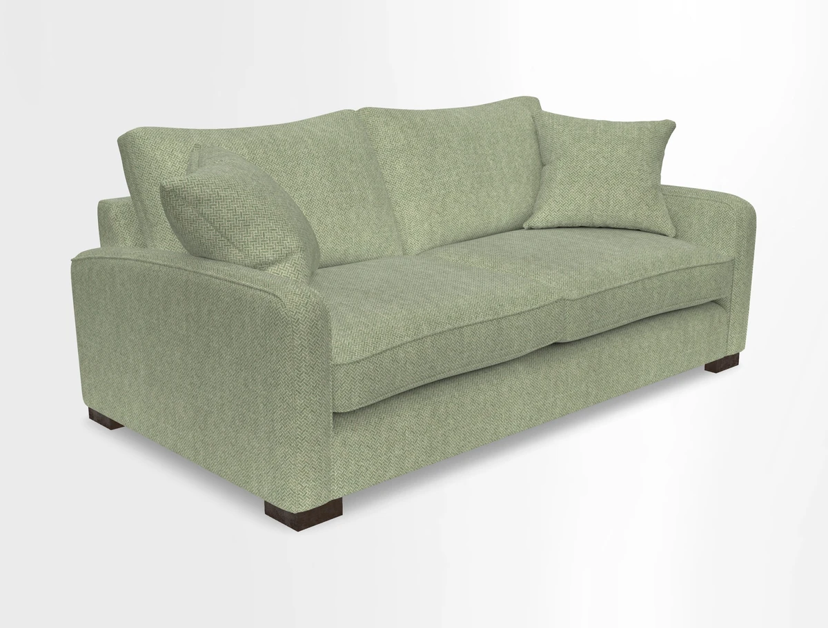 Brook Green 3 seater sofa in Warwick Boucle Andes