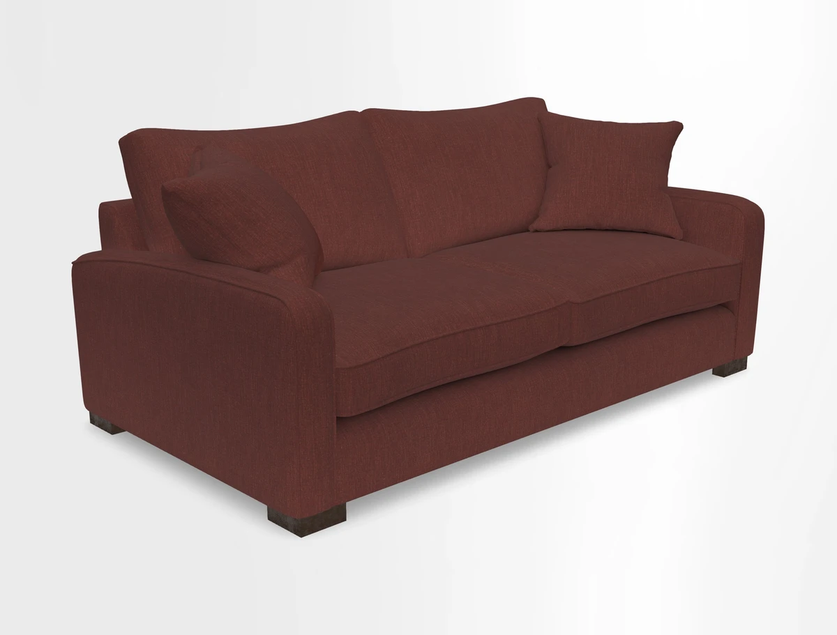 Brook Green 3 seater sofa in Warwick Boucle Andes