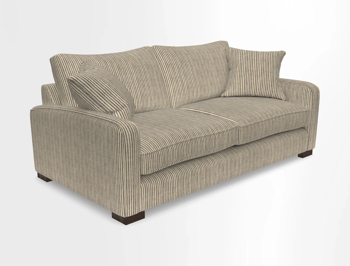 Brook Green 3 seater sofa in Warwick Boucle Andes