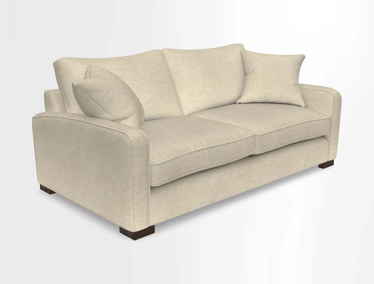 Brook Green 3 seater sofa in Warwick Boucle Andes