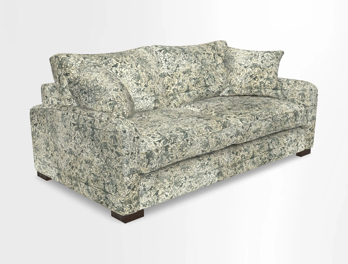 Brook Green 3 seater sofa in Warwick Boucle Andes
