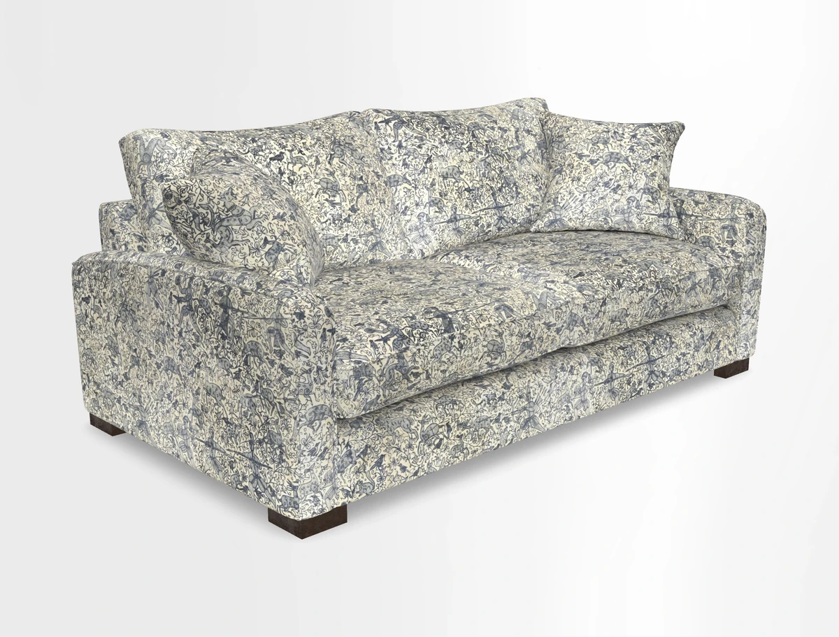 Brook Green 3 seater sofa in Warwick Boucle Andes