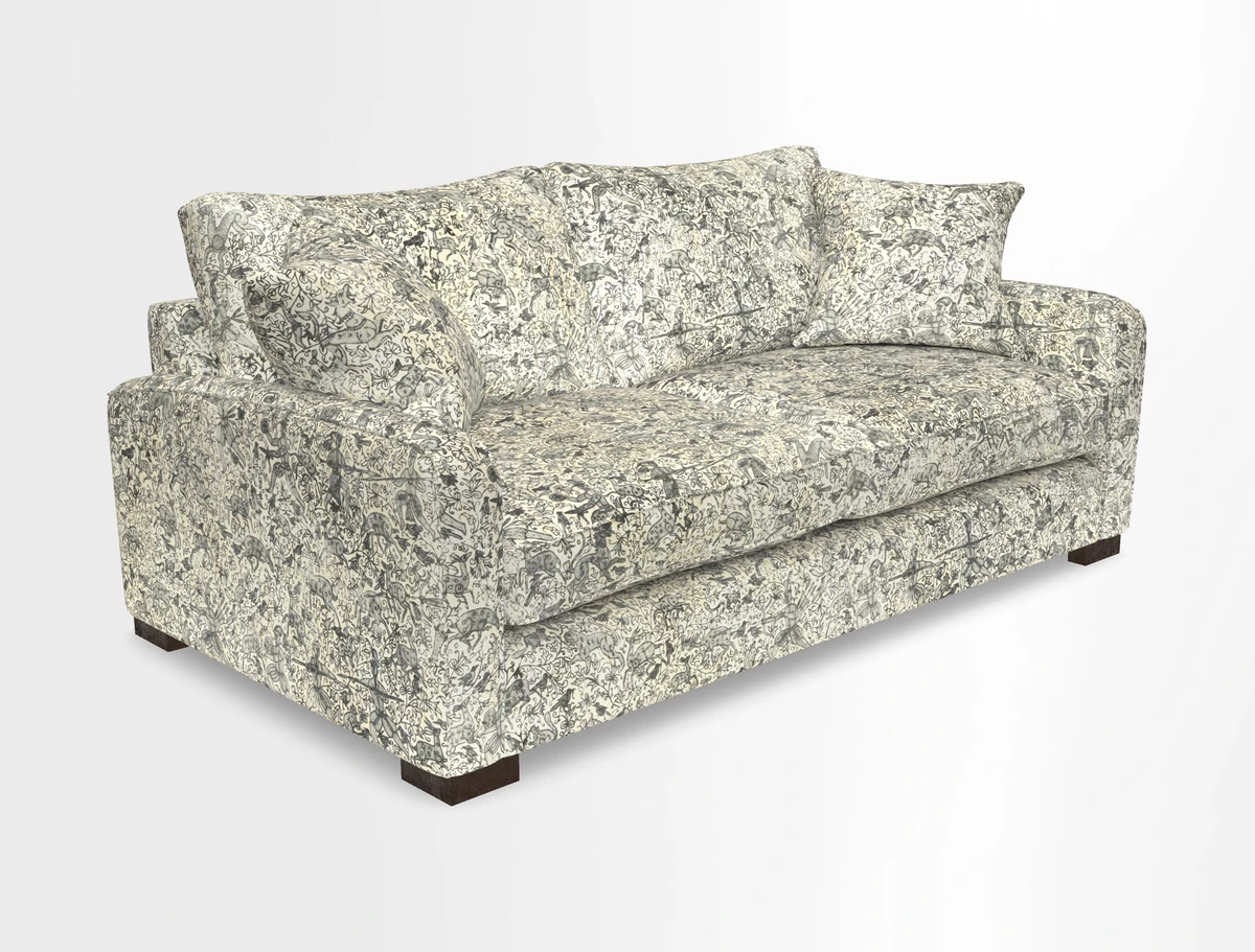 Brook Green 3 seater sofa in Warwick Boucle Andes