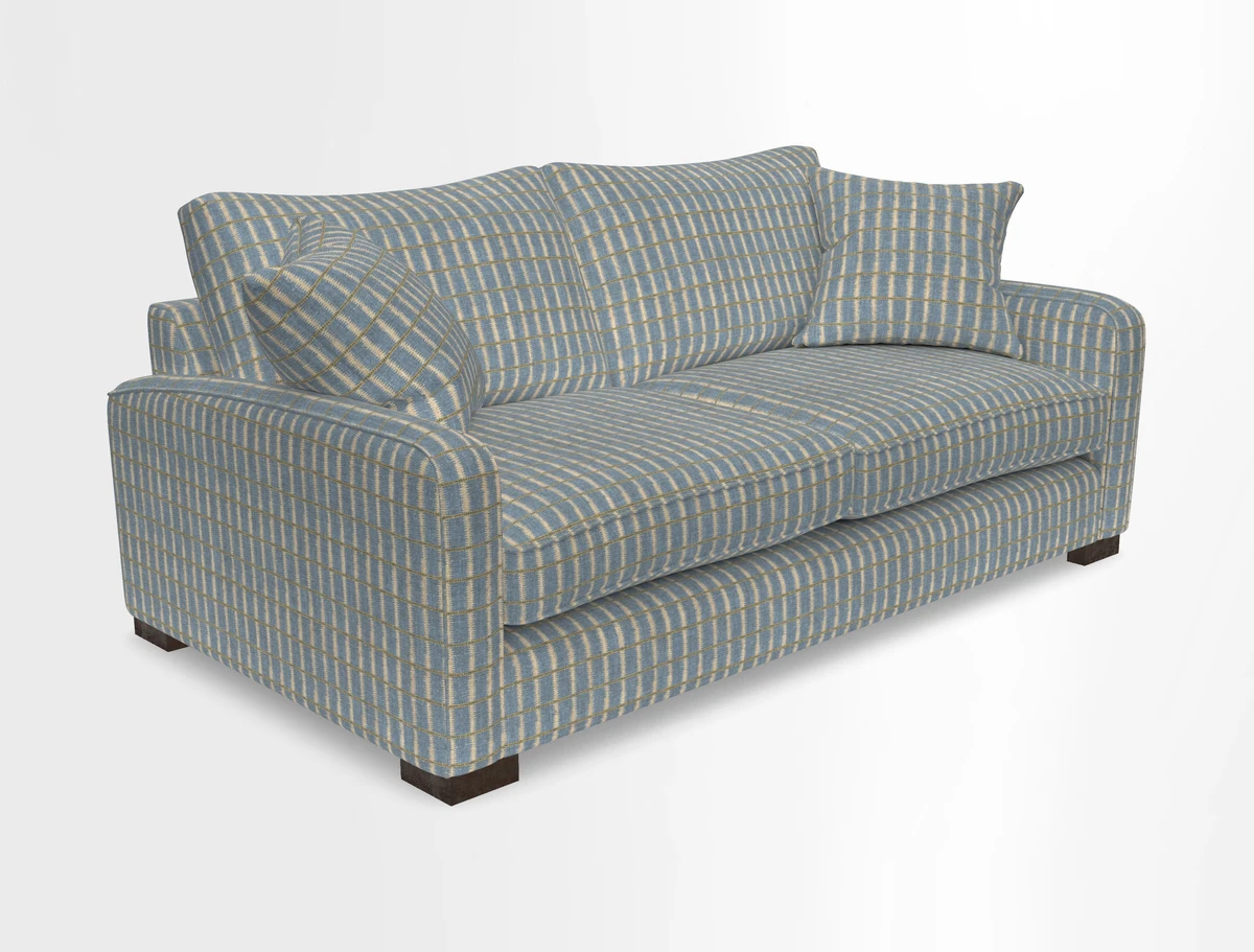 Brook Green 3 seater sofa in Warwick Boucle Andes